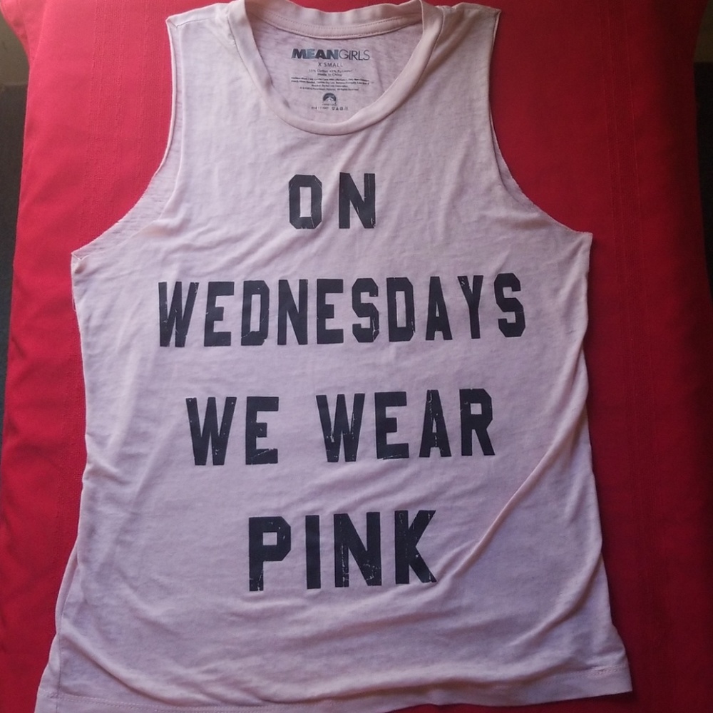 MeanGirls pink shirt
